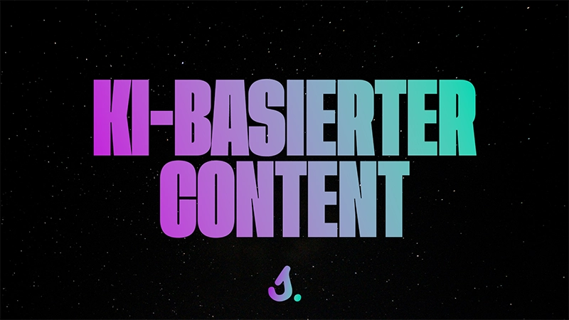 Titelbild KI-basierter Content